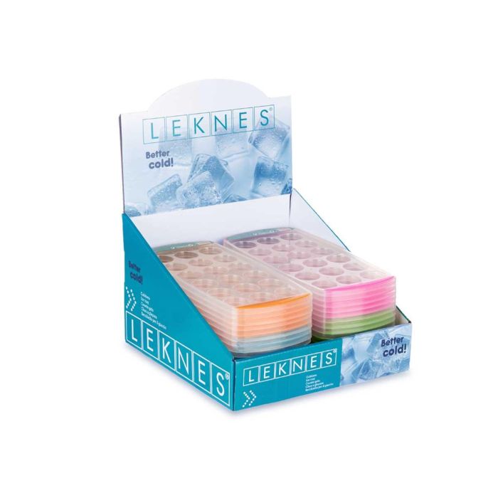 Cubitera Plastico Redondo Surt Leknes 24X2CM (48 Unidades) 2 Cubitera Plastico Redondo Surt Leknes 24X2CM (48 Unidades) 2