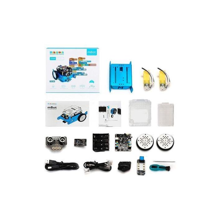 ROBOT EDUCATIVO SPC MAKEBLOCK MBOT V1.1 - 2.4GHZ/BLUETOOTH - 38 PIEZAS ENSAMBLABLES - MICROCONTROLADOR ARDUINO UNO - PROGRAMACIÓN GRÁFICA 4 ROBOT EDUCATIVO SPC MAKEBLOCK MBOT V1.1 - 2.4GHZ/BLUETOOTH - 38 PIEZAS ENSAMBLABLES - MICROCONTROLADOR ARDUINO UNO - PROGRAMACIÓN GRÁFICA 4