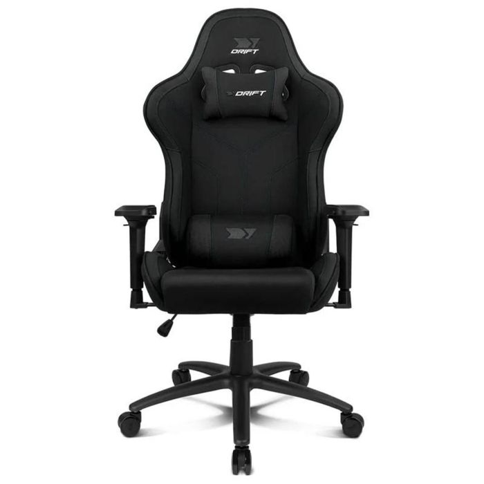 Drift Silla Gaming Dr110 Negro - Reposabrazos 4D, Ergonomía, Acolchado Suave, Base Metal Resistente, Hasta 150 kg Drift Silla Gaming Dr110 Negro - Reposabrazos 4D, Ergonomía, Acolchado Suave, Base Metal Resistente, Hasta 150 kg