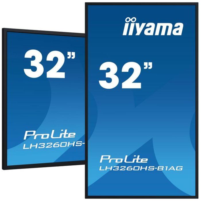 iiyama LH3260HS-B1AG Monitor 31.5" 16:9 3xHDMI+2xUSB Spk B