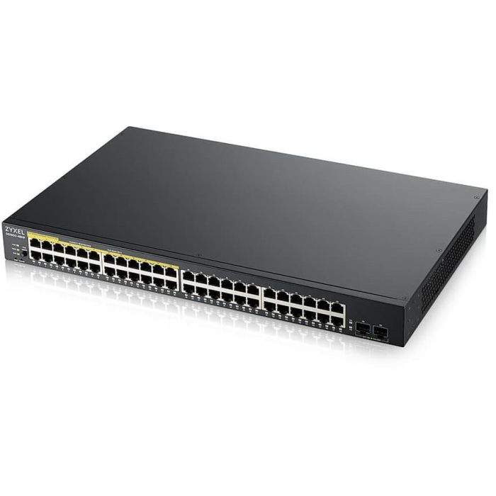 Zyxel GS1900-48HPv2 Switch Gestionado L2, 48 Puertos Gigabit Ethernet, PoE, Negro 2