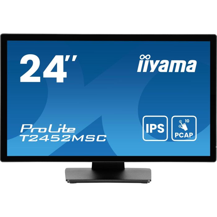 IIYAMA T2452MSC-B1AG Monitor Táctil 23.8" (60.5cm) Full HD 16:9 con HDMI, DisplayPort y USB 1 IIYAMA T2452MSC-B1AG Monitor Táctil 23.8" (60.5cm) Full HD 16:9 con HDMI, DisplayPort y USB 1