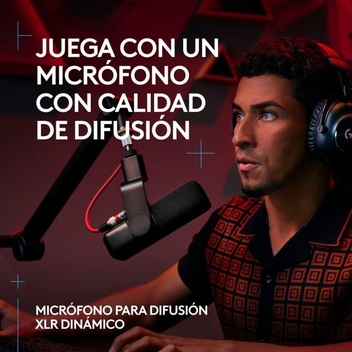 Micrófono Logitech 988-000565 Negro 5 Micrófono Logitech 988-000565 Negro 5
