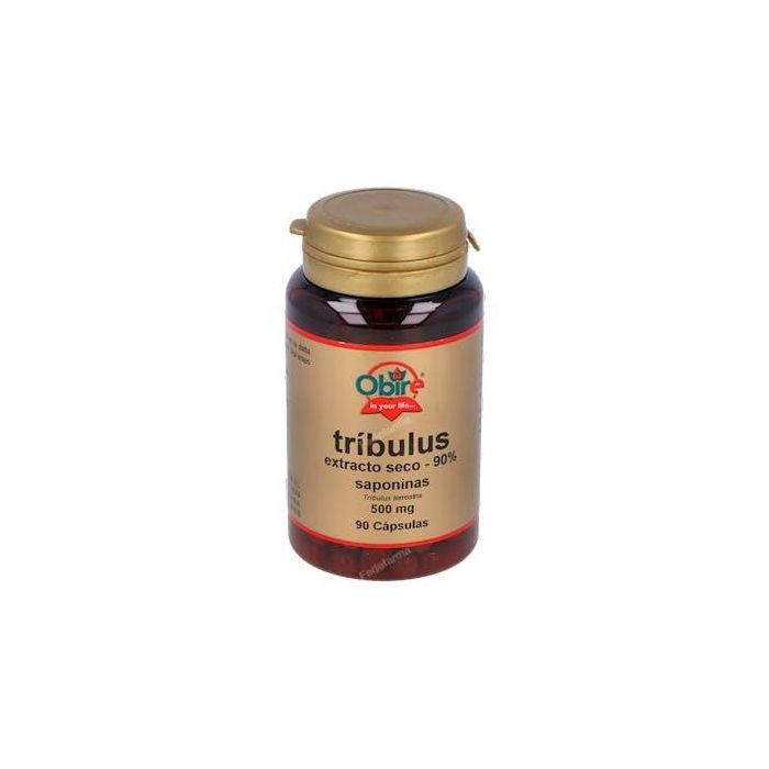 OBIRE Tribulus 500 mg 90 Cápsulas Suplemento de Tribulus Terrestris con 450 mg de Saponinas
