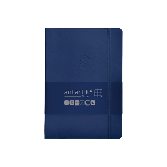 Antartik Cuaderno A5 Tapa Blanda Hojas Cuadriculadas Azul Marino 80 Hojas 80 gr FSC Notes 1 Antartik Cuaderno A5 Tapa Blanda Hojas Cuadriculadas Azul Marino 80 Hojas 80 gr FSC Notes 1
