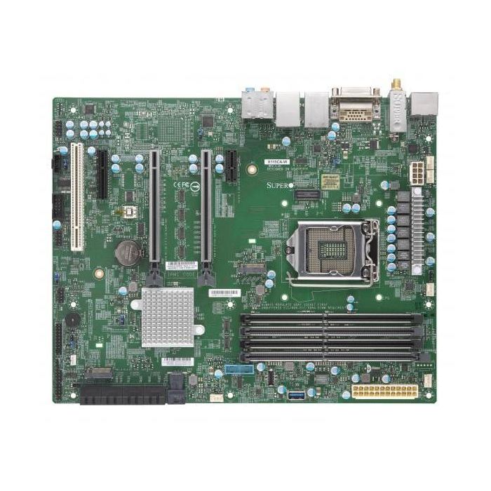 Supermicro X11SCA-W Placa base ATX Socket 1151 Single para servidores y estaciones de trabajo