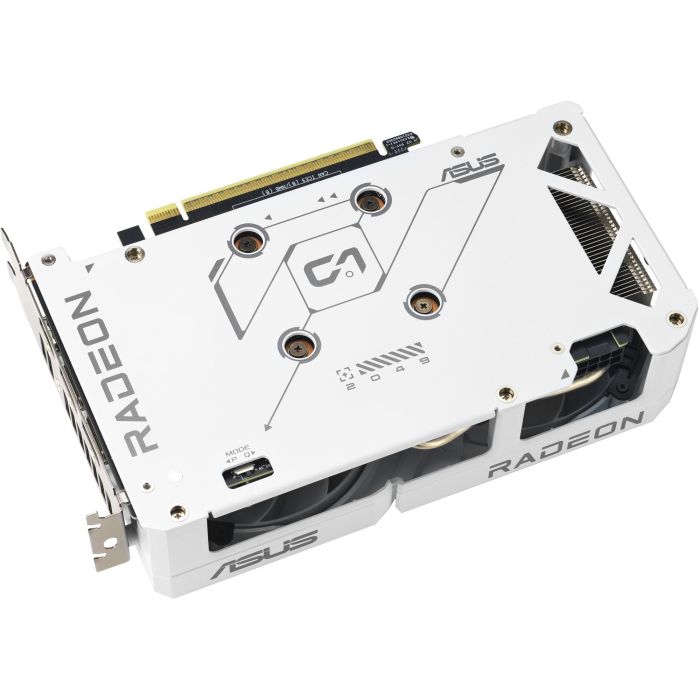 ASUS RX9060XT-16G-WHITE Radeon RX 9060 XT 16GB GDDR6 PCI Express 5.0 Dual Ventilador Blanco 12