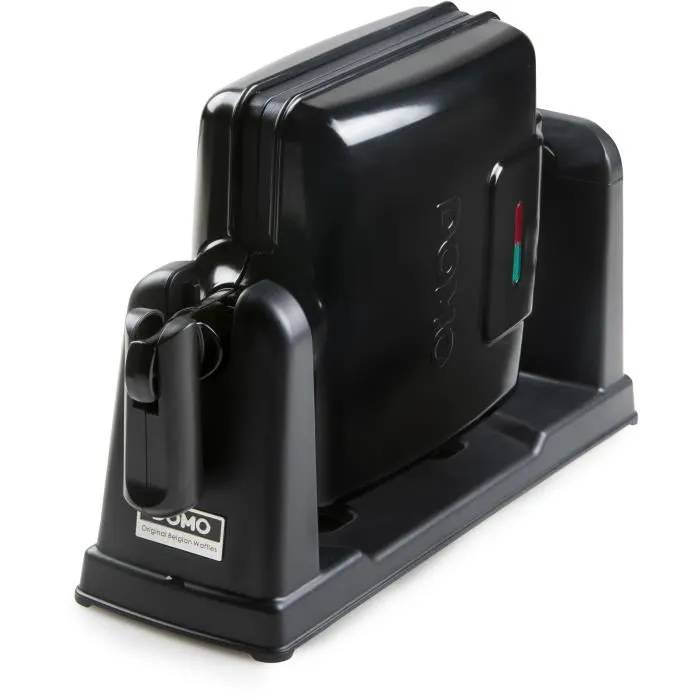 Domo DO9224W Domo Rotary Waffle Iron - Rotario a 180° - Antiadherente - Mango Frío - 2 Personas 2 Domo DO9224W Domo Rotary Waffle Iron - Rotario a 180° - Antiadherente - Mango Frío - 2 Personas 2