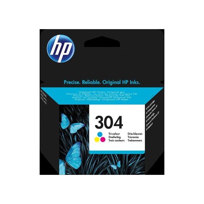 Hp Tinta Tricololor C-M-A Deskjet 3720 - Nº304 Hp Tinta Tricololor C-M-A Deskjet 3720 - Nº304