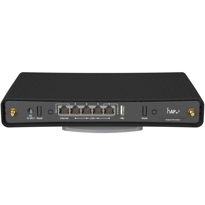Mikrotik RBD53IG-5HACD2HND Router Inalámbrico Doble Banda AC1200 5 Puertos Gigabit Ethernet PoE CPU Quad-Core Antenas Alta Ganancia 4 Mikrotik RBD53IG-5HACD2HND Router Inalámbrico Doble Banda AC1200 5 Puertos Gigabit Ethernet PoE CPU Quad-Core Antenas Alta Ganancia 4