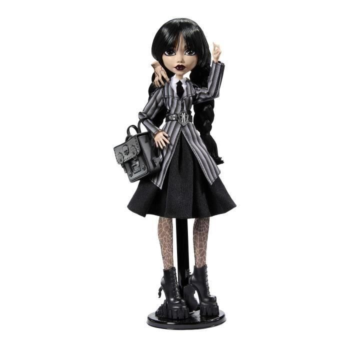 Mattel Muñeca Monster High Wednesday Uniforme Colegio 3 Mattel Muñeca Monster High Wednesday Uniforme Colegio 3