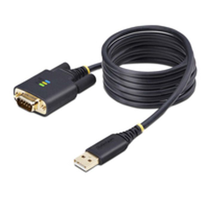 Cable USB Startech 1P6FFC-USB-SERIAL Negro 2 m 1 Cable USB Startech 1P6FFC-USB-SERIAL Negro 2 m 1