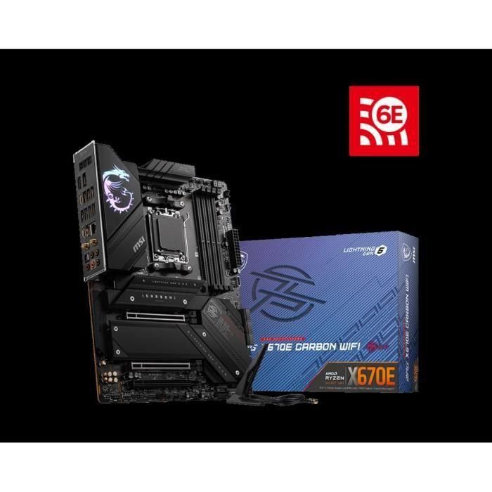 Placa Base - MSI - MPG X670E CARBONO WiFi 2 Placa Base - MSI - MPG X670E CARBONO WiFi 2