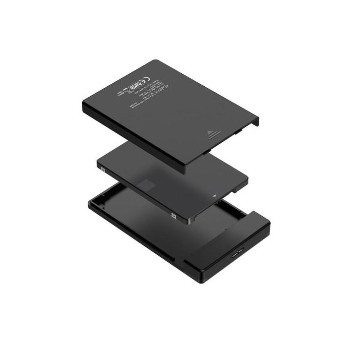 Ewent Carcasa Disco Duro Ew7049 2.5 Pulgadas USB 3.2 Gen1 Sin Tornillos para HDD/SSD SATA 1