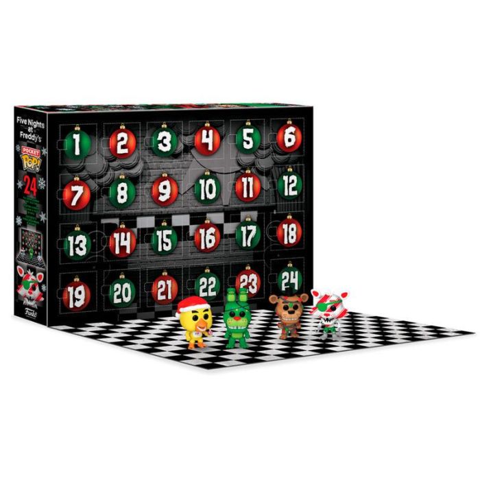 FUNKO Calendario Adviento Five Nights at Freddys con 24 Figuras 2 FUNKO Calendario Adviento Five Nights at Freddys con 24 Figuras 2