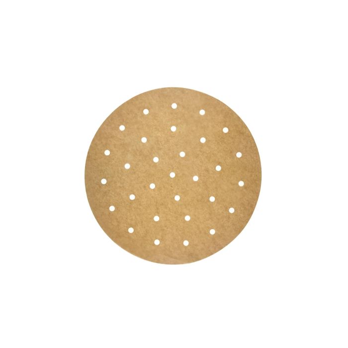 Algon Set de 40 Papeles Redondos Perforados para Airfryer de 23 cm (24 Unidades) 6