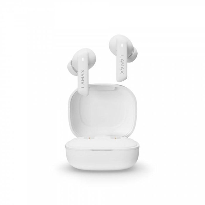 Lamax Clips1 Auriculares In-Ear ANC Bluetooth 5.3 Blancos, Batería 44 Horas