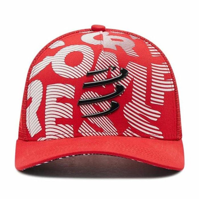 Gorra Deportiva Compressport CU00008B-303 Rojo Talla única Gorra Deportiva Compressport CU00008B-303 Rojo Talla única