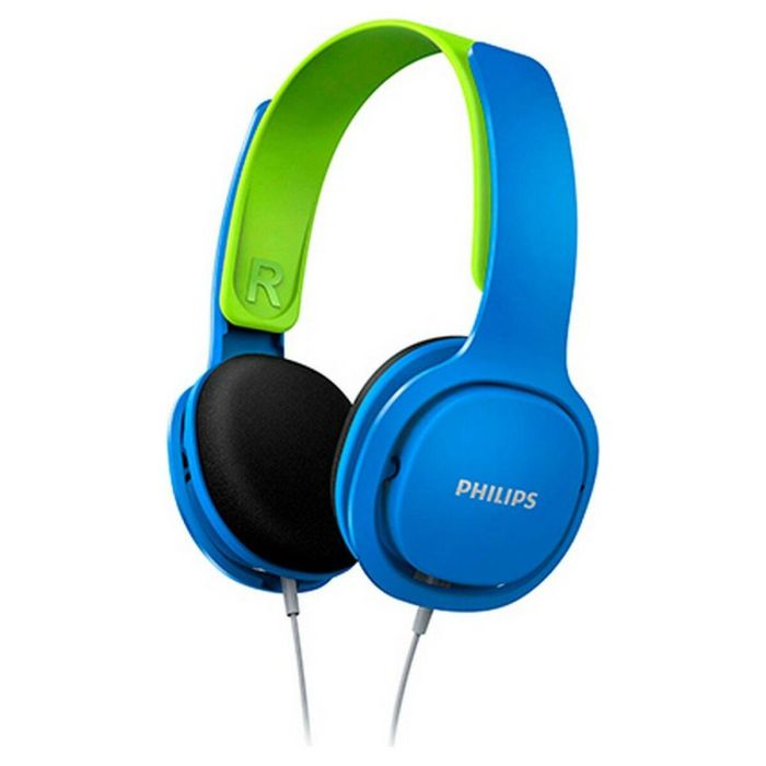 Auriculares de Diadema Philips SHK2000BL (3.5 mm) Azul Con cable Para niños 0 Auriculares de Diadema Philips SHK2000BL (3.5 mm) Azul Con cable Para niños 0