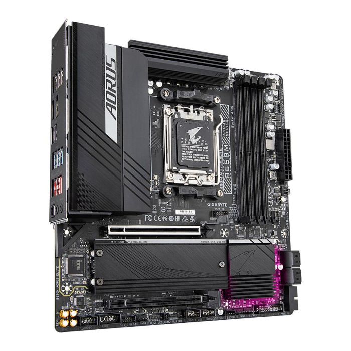 Gigabyte GA-B650M-AORUS Elite (AM5) (D) Placa Base para Socket AM5 con DDR5 3