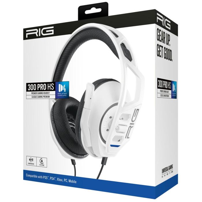 Auriculares Nacon RIG300PROHSW Blanco 2 Auriculares Nacon RIG300PROHSW Blanco 2
