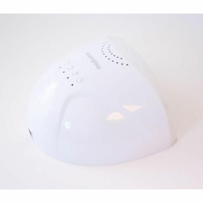 Medisana ND A80 Secador de Uñas UV LED 2 en 1 para Geles y Barnices, Temporizadores, 2 Intensidades, Apagado Automático 1