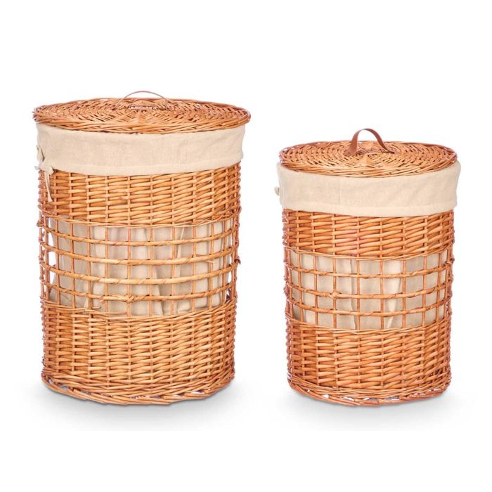 Set 2 Roperos Mimbre Kipit 45X57CM 1 Set 2 Roperos Mimbre Kipit 45X57CM 1
