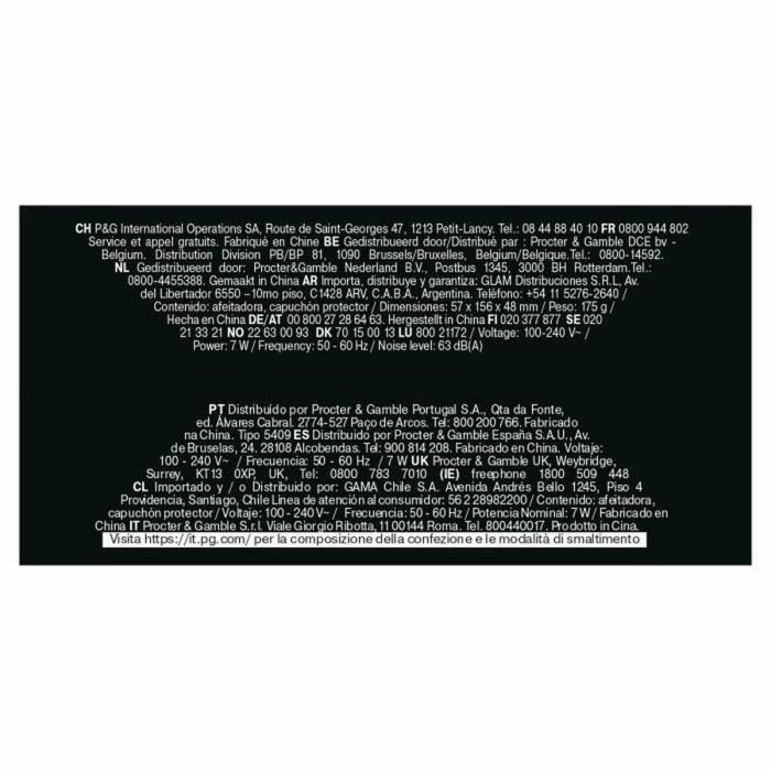 Braun BRA8700216735667 Serie 3 Afeitadora Eléctrica Azul y Negra Carga Rápida 11