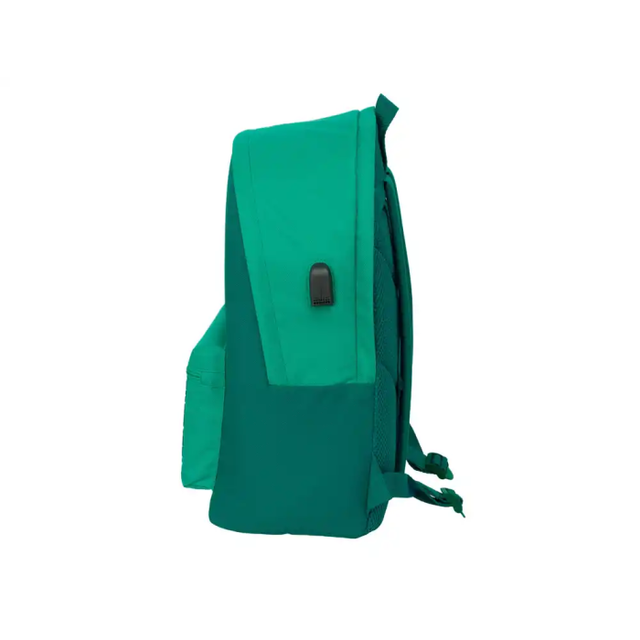 Safta Mochila 31x44x18 Cm Portátil 15,6" con USB y Diseño Real Betis Balompie 2
