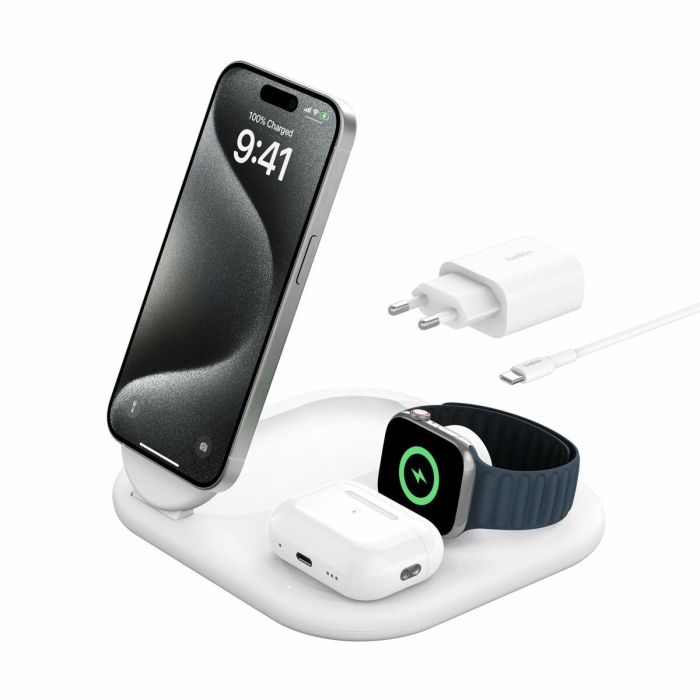 Cargador Inalámbrico Belkin WIZ029VFWH 8