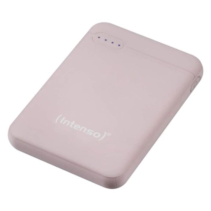 Intenso XS10000 Powerbank 10000 mAh Rosa - Carga Rápida USB-A/USB-C, Diseño Compacto