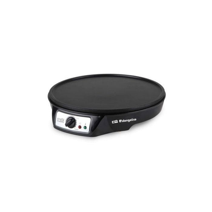 Orbegozo CM 2360 Crepera Eléctrica 1000W Ø30cm | Antiadherente, Temperatura Ajustable, Fácil Limpieza, Incluye Accesorios 1