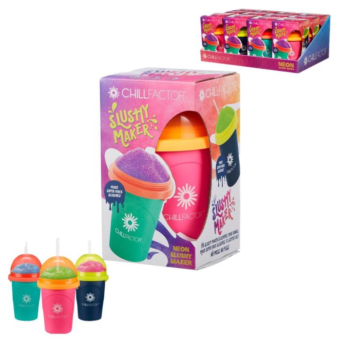 Bandai Vaso Granizado Chillfactor - Máquina de granizados fácil de usar, colores variados Bandai Vaso Granizado Chillfactor - Máquina de granizados fácil de usar, colores variados