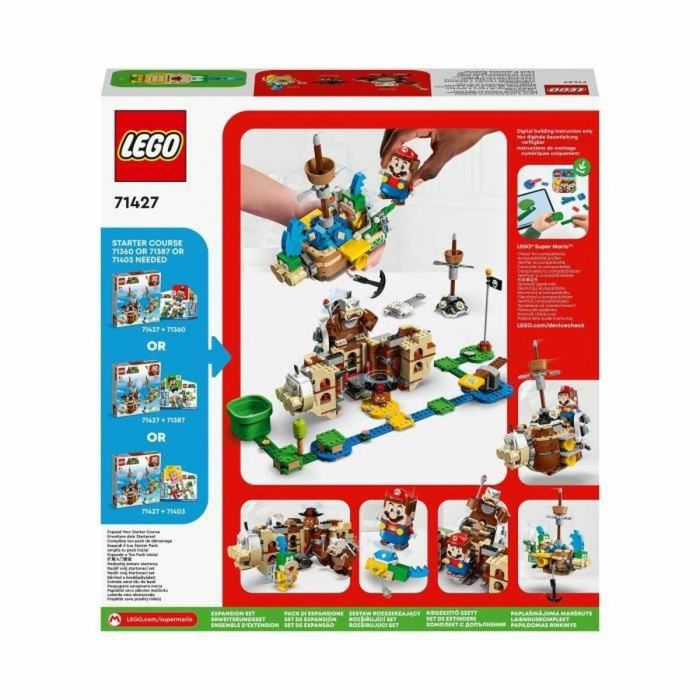 LEGO Super Mario 71427 Set de Expansión Fortalezas Voladoras de Larry y Morton, Juguete con Figuras 1