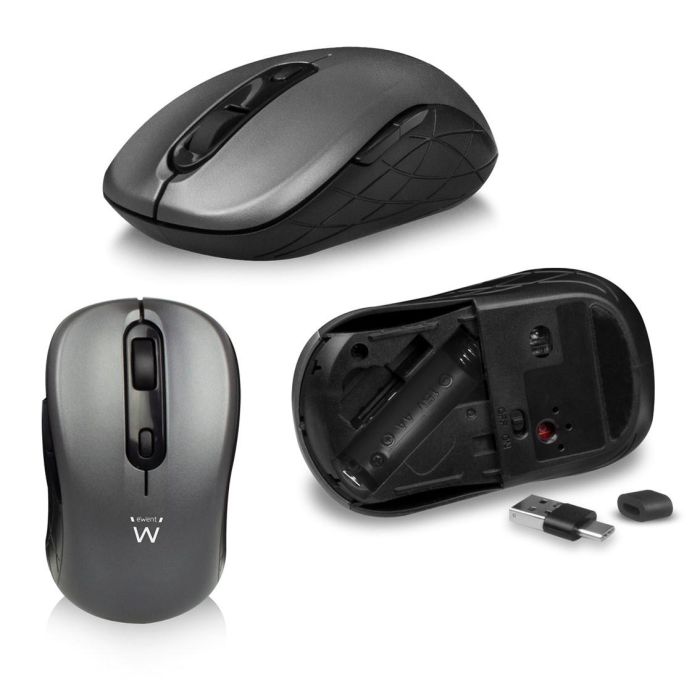 Ewent EW3272 teclado Ratón incluido RF inalámbrico QWERTY Español Negro 2 Ewent EW3272 teclado Ratón incluido RF inalámbrico QWERTY Español Negro 2