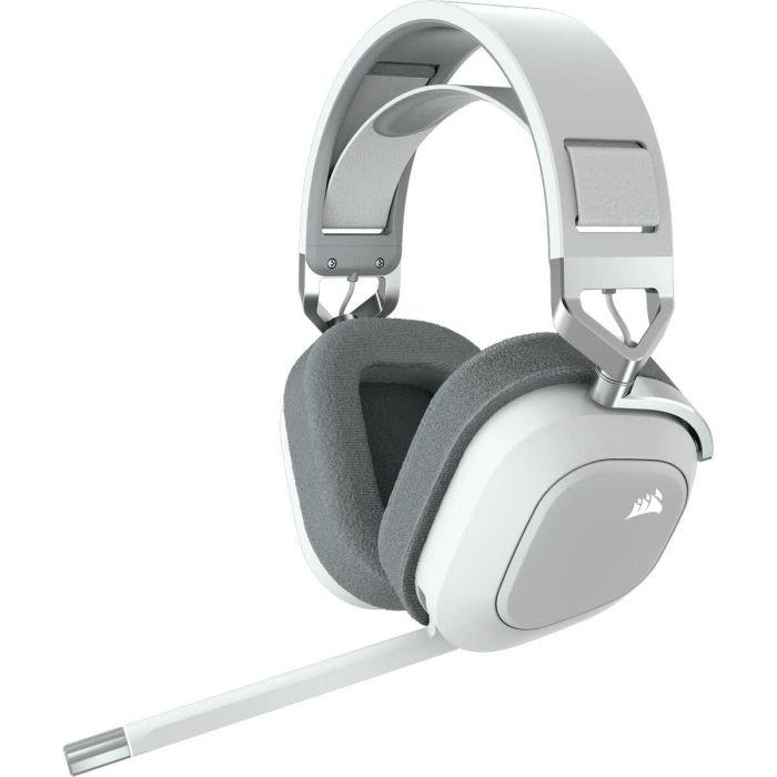 Casco de juegos - Corsair HS80 Wireless - White - Micrófono Omnidireccional