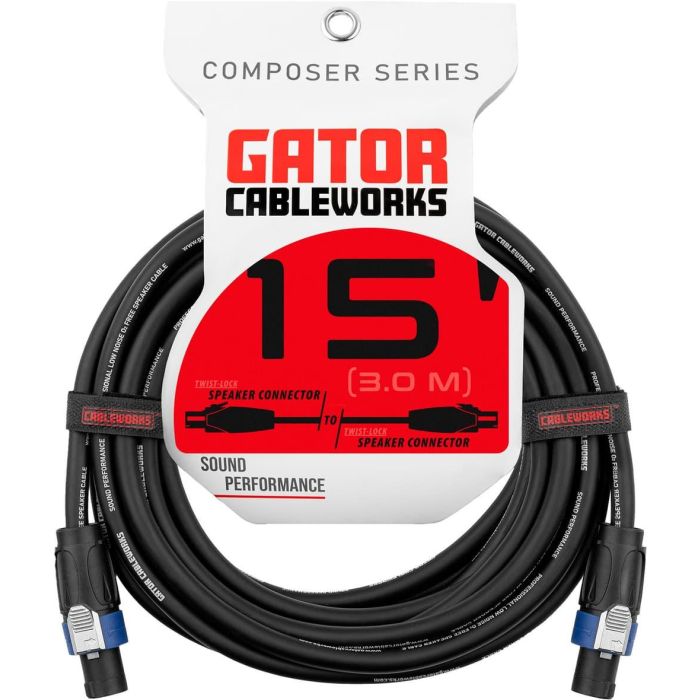 Cable Altavoz Speakon/Speakon - 4,5 M 3