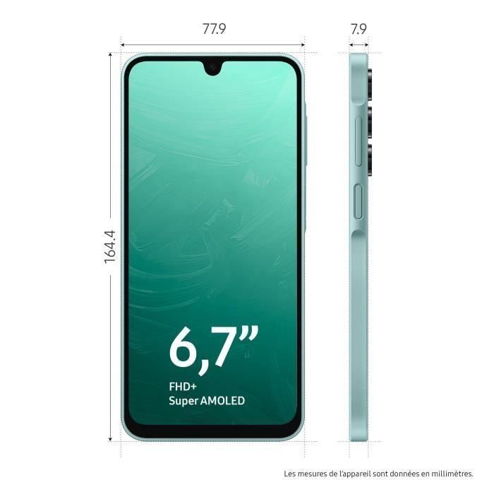 Smartphone Samsung Galaxy A16 5G 128GB Turquesa 2 Smartphone Samsung Galaxy A16 5G 128GB Turquesa 2