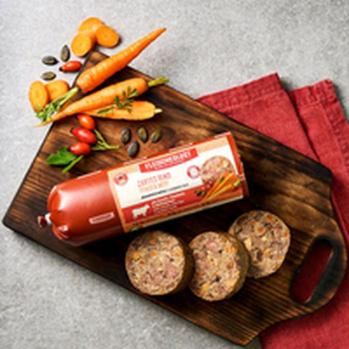 Comida húmeda Fleischeslust 200 gr Ternera 1
