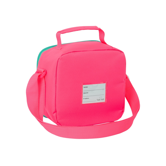 Portameriendas Térmico Nait Nait Rosa fluor 20 x 20 x 15 cm 1