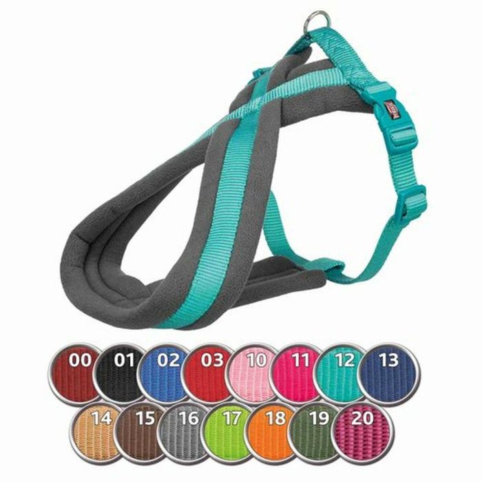 Arnés para Perro Trixie Confort New Premium Azul Cobalto S/M 2 Arnés para Perro Trixie Confort New Premium Azul Cobalto S/M 2