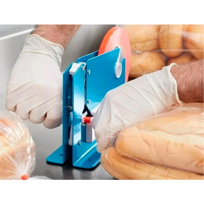 Q-connect Maquina Cierra Bolsa Metálica Pintada Color Azul 218 x 150 x 75 mm 10 Q-connect Maquina Cierra Bolsa Metálica Pintada Color Azul 218 x 150 x 75 mm 10