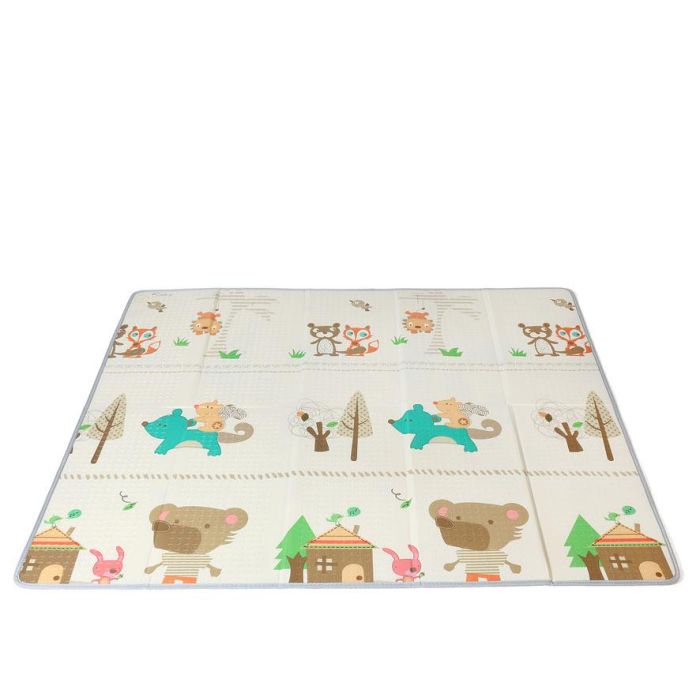 KioKids Tapete Mantita Plegable Montañas Extra Grande Impermeable Reversible 150x200 cm +0 meses 1 KioKids Tapete Mantita Plegable Montañas Extra Grande Impermeable Reversible 150x200 cm +0 meses 1