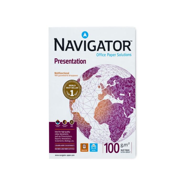 Papel para Imprimir Navigator NAV-100-A3 A4 2