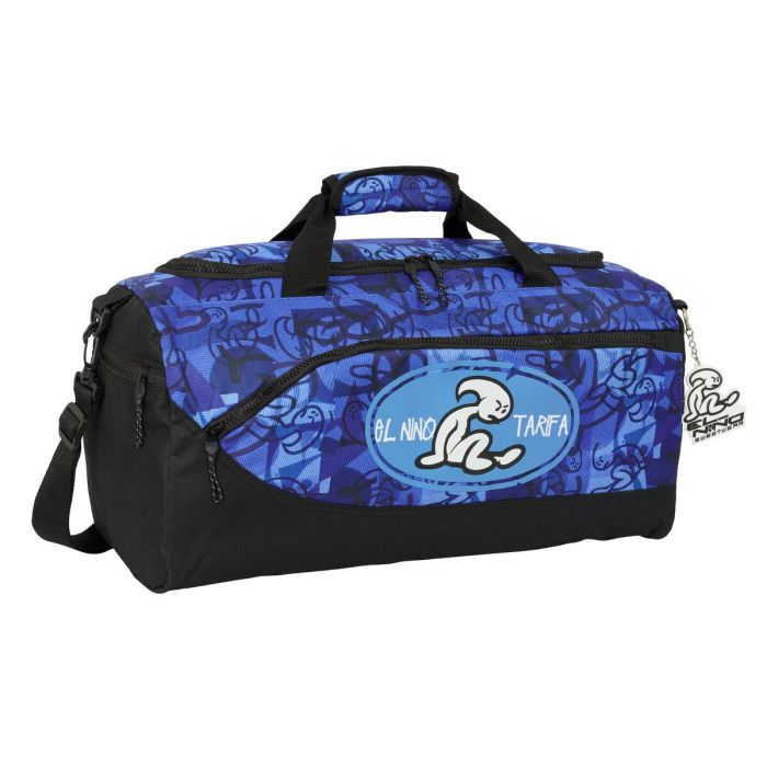 Bolsa de Deporte El Niño Roller Azul Negro 50 x 25 x 25 cm