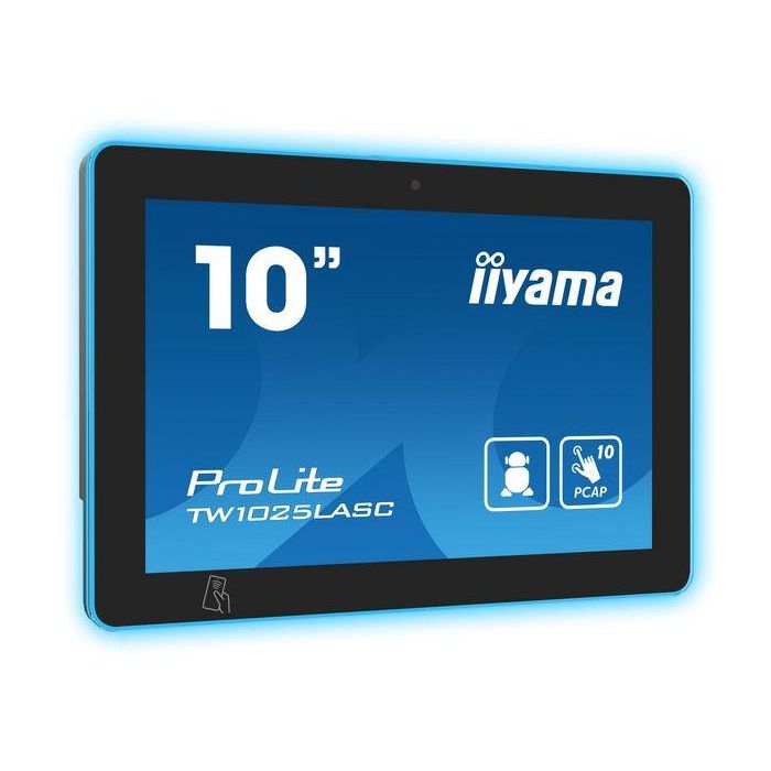 iiyama TW1025LASC-B1PNR pantalla para sala de reuniones 25,6 cm (10.1") 1280 x 800 Pixeles LED 802.11b, 802.11g, Wi-Fi 4 (802.11n) Negro Plástico Bluetooth 7 iiyama TW1025LASC-B1PNR pantalla para sala de reuniones 25,6 cm (10.1") 1280 x 800 Pixeles LED 802.11b, 802.11g, Wi-Fi 4 (802.11n) Negro Plástico Bluetooth 7
