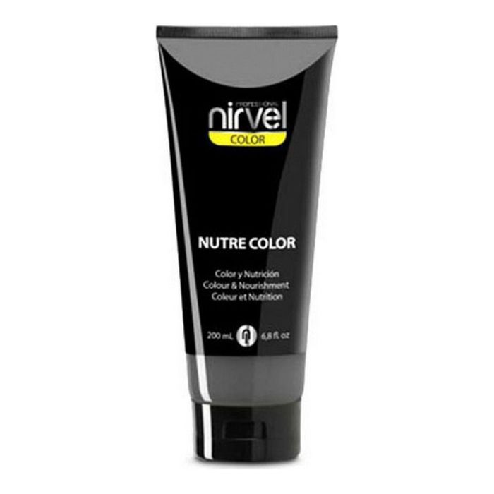 Nirvel Nutre Color Gris 200ml - Mascarilla Capilar Temporal con Nutrición y Brillo Nirvel Nutre Color Gris 200ml - Mascarilla Capilar Temporal con Nutrición y Brillo