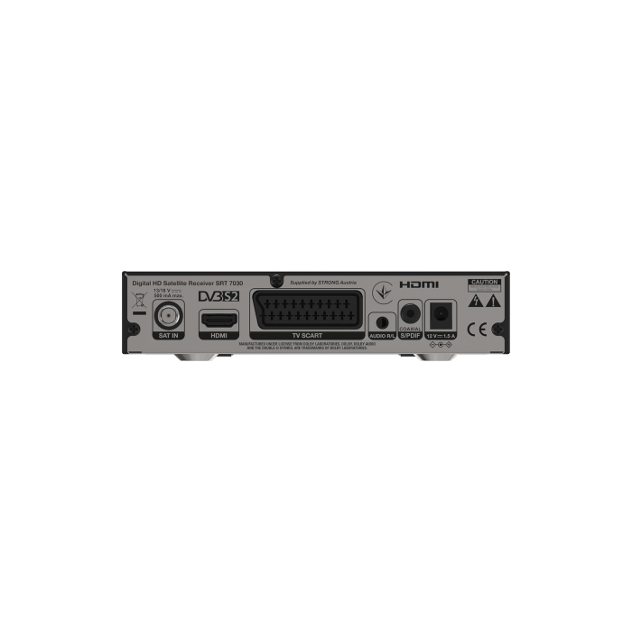 Sintonizador TDT STRONG SRT7030 DVB-S2 3
