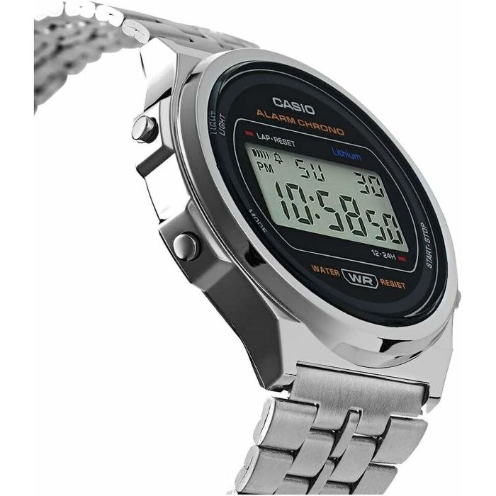 Reloj Unisex Casio A171WE-1AEF Plateado (Ø 36 mm) (37,5 mm) 2