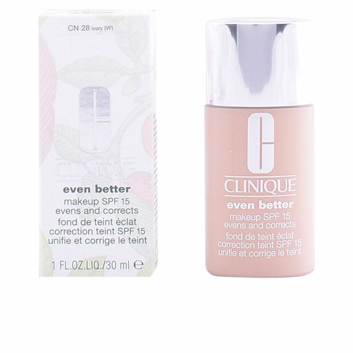 Clinique CN70-vanilla - Base de Maquillaje Fluida Even Better Cobertura Impecable, Antimanchas, SPF 15, 30ml 4